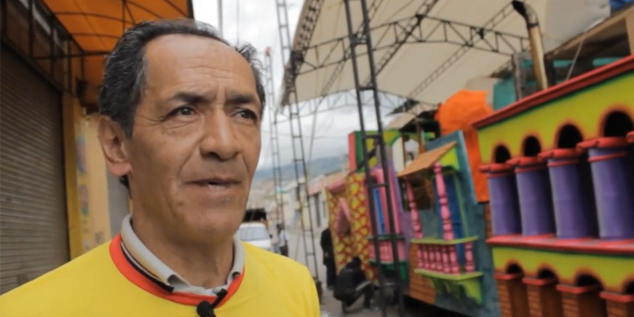 Felipe Segundo Eraza,  Maestro Artesano del Carnaval del Pasto